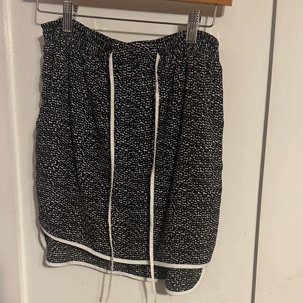Black and White Women's Skirt